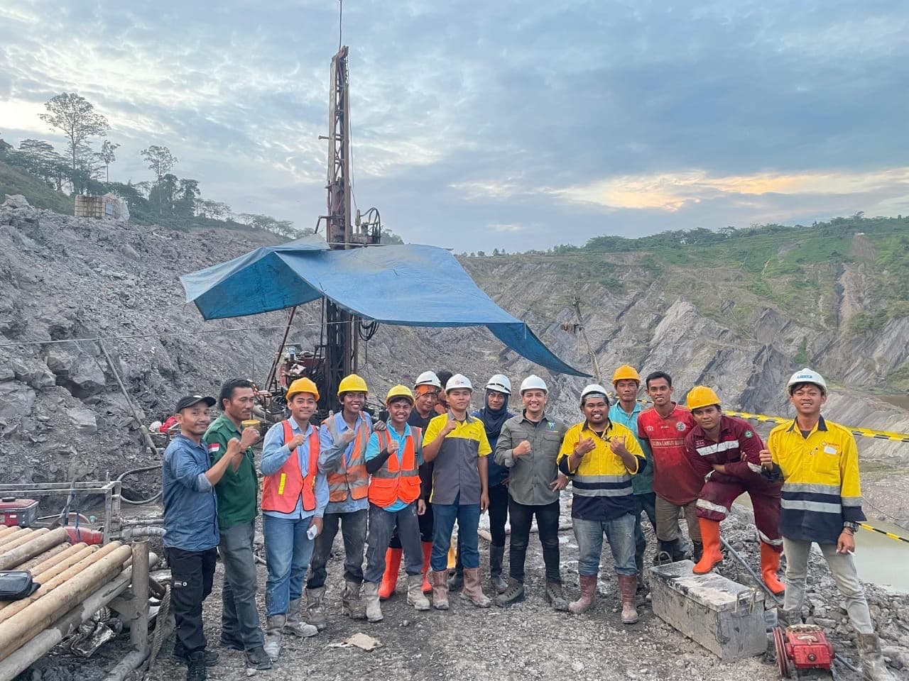 Drilling stage
